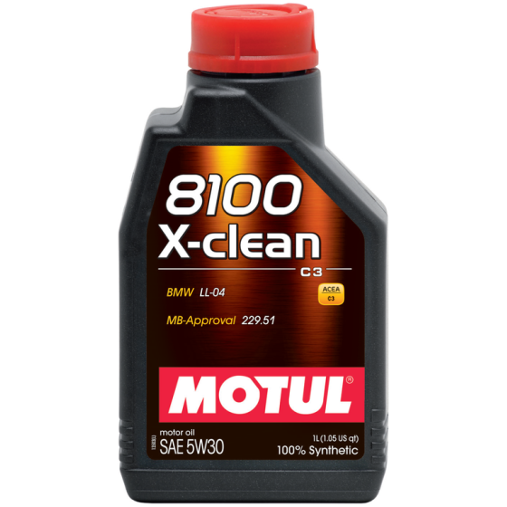 MOTUL 8100 X-CLEAN 5W-30