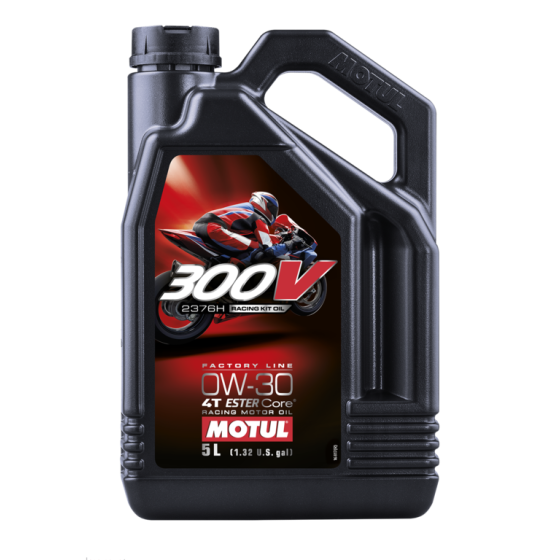 MOTUL 300V FACTORY LINE RACING KIT OIL 2376H 0W-30 4T